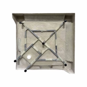 Фото 3 Душовий піддон Lidz KAPIELKA ST 90x90x14 низький, квадратний (LKAST909014)