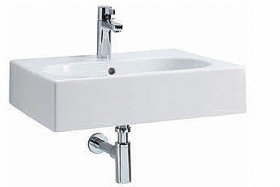 Фото Kolo Twins Reflex умывальник с овальной раковиной 50 см, (L51151900)