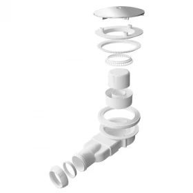 Фото 9 Набір Qtap душова кабіна 80x80 CRM1088AP5 Pear  + піддон Robin 80x80x12 308812C 