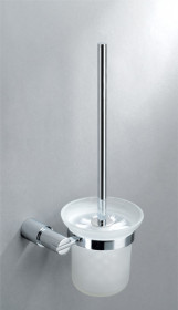 Фото 8829 MATTEO Щётка для унитаза, стекло