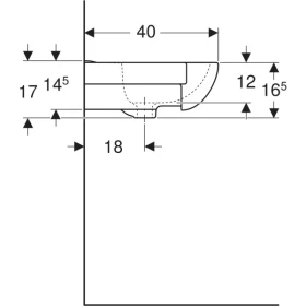 Фото 2 Раковина меблева Kolo Freja 45 (L72945000)