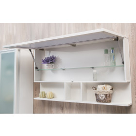 Фото 1 Шкаф-зеркало Буль-Буль 800 Butterfly 2 (открывается в верх)