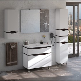 Фото 2 Тумба Sanwerk ALESSA 70 с умывальником Канте, 2F (MV0000601)