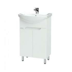 Фото Шкафчик Prime под раковину Libra 50, белый Nautilus (Pm L-50)