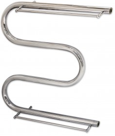 Фото Полотенцесушитель Mario Змейка 30 500х600 с полочкой