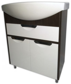 Фото Тумба Ариал Консул 70 Т-6 ВЕНГЕ с умывальником Руна 70