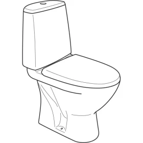 Фото 1 Унітаз-компакт Kolo Runa ВЕРТ., арм. GEBERIT 3/6, з сид. Duroplast