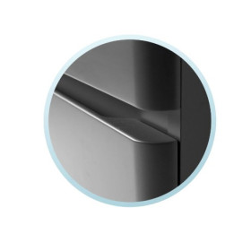 Фото 3 Тумба з раковиною ЮВВІС VIVACE 80 ТНБ-2 Д Антрацит МАТ