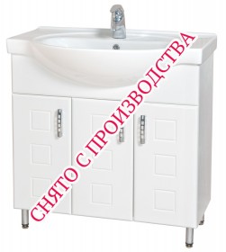 Фото Тумба Аква Родос Эконом с умывальником Classic 80