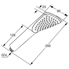 Фото 1 KLUDI FIZZ душевая лейка 1S